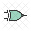 Xnor Gate Circuit Icon