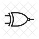 Xnor Gate Circuit Icon