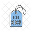 Xxs Size Label Icon