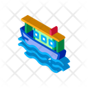 Water Yacht Inmiddle Icon