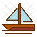 Yatch Boat Sea Icon