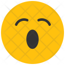 Yawn Emoji Smiley Icon