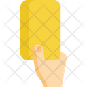 Referee Yellow Card Soccer Icon