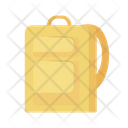 Yellow Backpack Icon