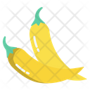 Yellow Chili Pepper Icon