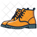 Yellow Chukka Boots Shoes  Icon