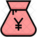 Yen Bag Money Bag Money Sack Icon