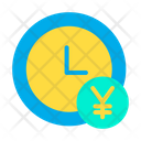 Yen Clock Icon