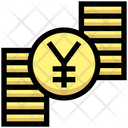 Yen Coins Stack Yen Icon