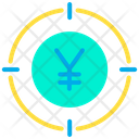 Business Target Earning Target Business Goal Icon