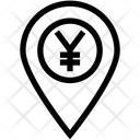 Yen Location Money Location Yen Icon