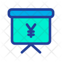 Presentation Board Business Meeting Business Presentation Icon