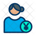 Yen User Yen Profile Female Profile Icon