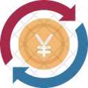 Yen Value Yen Refresh Money Transfer Icon