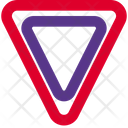 Yield Sign Icon