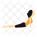 Yoga Cobra Pose Icon