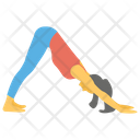 Yoga Exercise Physical Fitness Icon