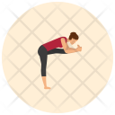 Yoga Pose Exercise Icon