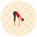 Forward Fold Yoga Icon