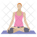 Yoga Aerobics Stretch Muscle Icon