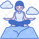 Yoga Meditation Retreat Icon