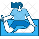 Yoga Calm Meditation Icon