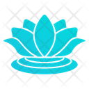 Yoga Lotus Lotus Flower Icon