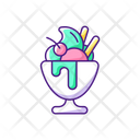 Yogurt Frozen Ice Cream Icon