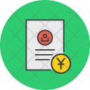 Yuan Banking Document Icon