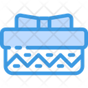 Zig Zag Gift Box Icon