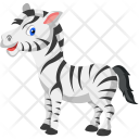 Zebra Animal Zoo Icon