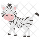 Zebra Animal Zoo Icon