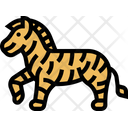 Zebra Animal Mammal Icon