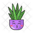 Zebra Cactus Icon