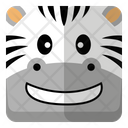 Zebra Head Icon