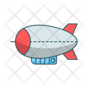 Zeppelin Airship Transport Icon