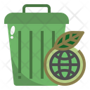 Zero Waste Save The World Bio Waste Icon