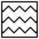 Zigzag Stitch Pattern Icon