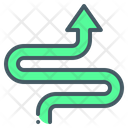 Zigzag Road Icon