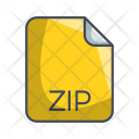 Zip Archive File Icon