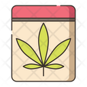 Zip Of Cannabis Icon