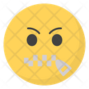 Zipper Emoticon Icon