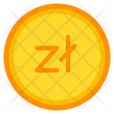 Zloty Coin Currency Icon