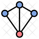 Network Star Diagram Icon