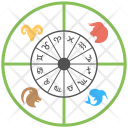 Zodiac Wheel  Icon