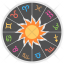 Chart Wheel Horoscopes Icon