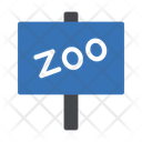 Zoo Board Board Sign Icon
