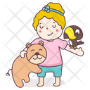 Zoological Garden Zookeeper Caretaker Icon