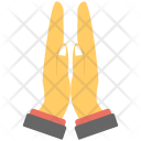 Two Hands Hand Icon