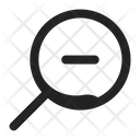 Zoom Out Magnifier Icon
